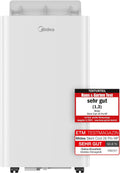 Midea Silent Cool 26 Pro WF Mobiles Klimagerät 9.000 BTU – 3-in-1, R290, EEK A, WiFi, 32m², Weiß