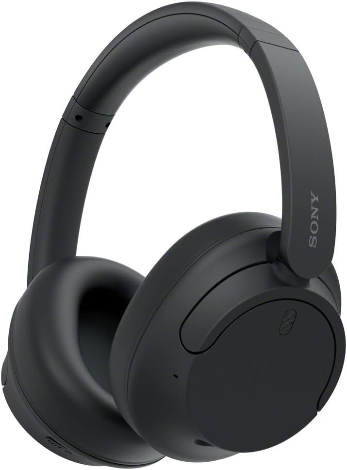 Sony WH-CH720N Kabellose Kopfhörer, Active Noise Cancelling, 35h Akku, Bluetooth 5, Schwarz