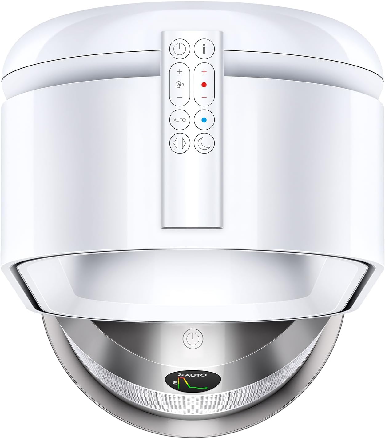 Dyson HP10 Pure Hot+Cool Luftreiniger Heizung Ventilator – HEPA H13, 99,95%, Auto-Modus, App, Weiß