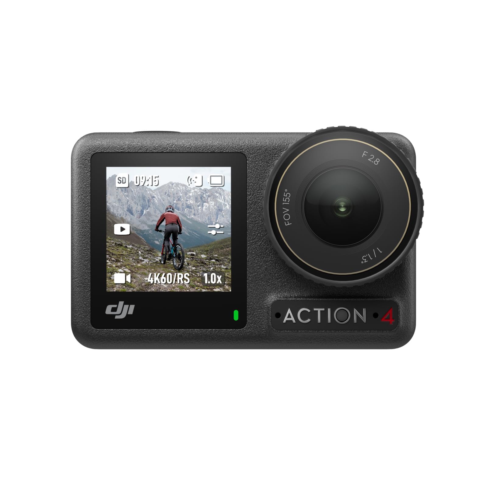 DJI Osmo Action 4 Essential Combo 4K Actionkamera – 1/1.3" Sensor, 155°, 10-Bit, IP68, 150 Min, Schwarz