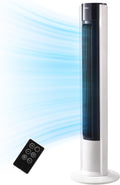 Midea FZ10-19BRA Turmventilator 110cm – 3 Modi, 90° Oszillation, 45dB, 7h Timer, Fernbedienung, Weiß