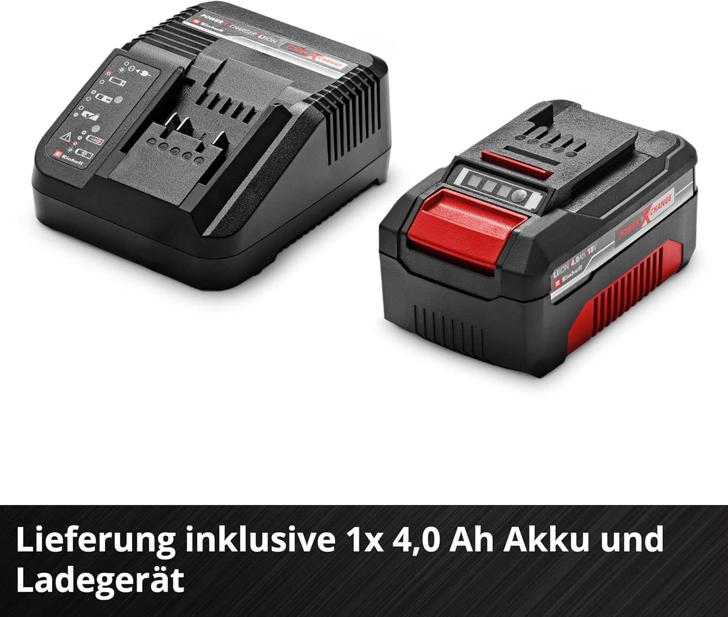 Einhell GE-CM 18/33 Li Akku-Rasenmäher 33 cm – 18V Power X-Change, Brushless Motor, 4,0 Ah Akku