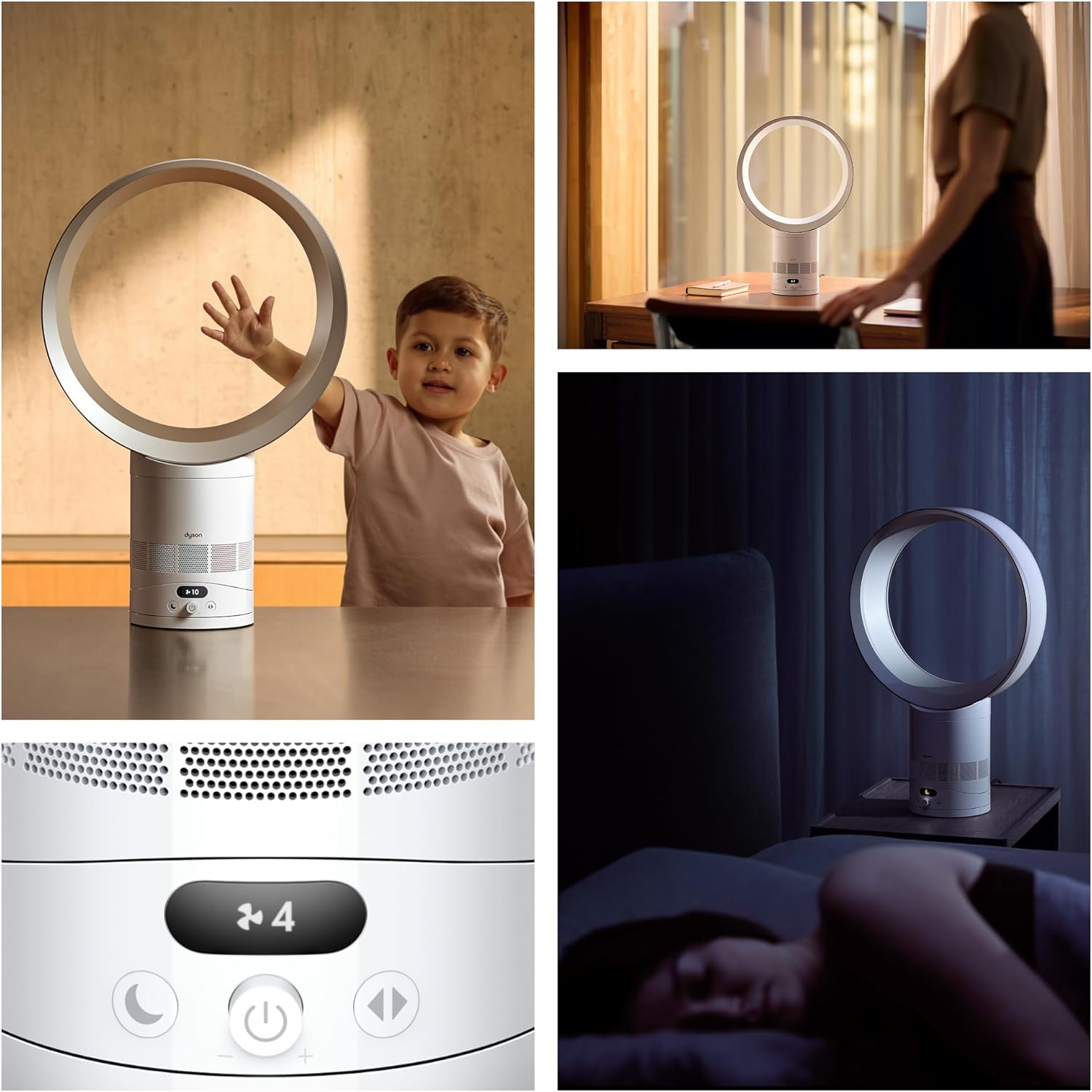 Dyson Cool CF1 AM12 Klingelloser Ventilator – 370 L/s, Air Multiplier, 29dB, 30W, USB, Schlafmodus